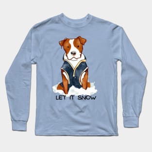 LET IT SNOW - Boxer Long Sleeve T-Shirt